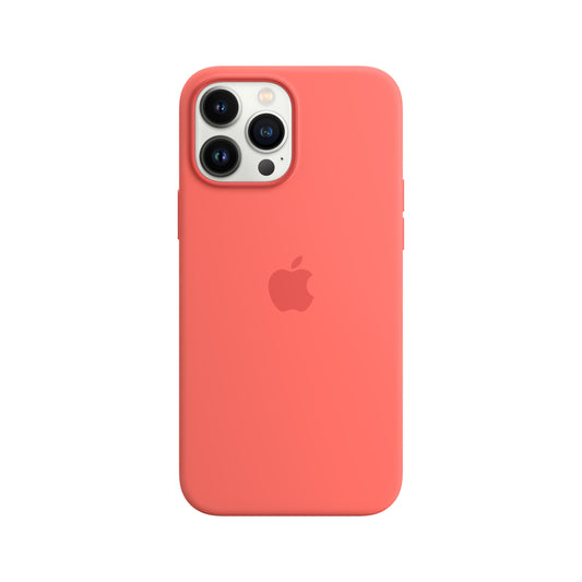 iPhone 13 Pro Max Silicone Case with MagSafe - Pink Pomelo