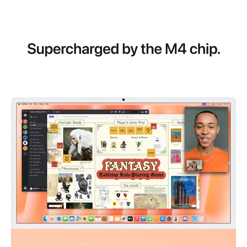 24 hüvelykes iMac Retina 4,5K kijelzővel: Apple M4 chip 8 magos CPU-val és 8 magos GPU-val, 1TB SSD, 24GB RAM, Magic Trackpad, Magic Keyboard Touch ID-val és számbillentyűzettel – magyar - narancs CTO