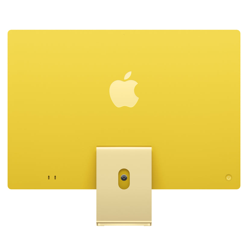 24 hüvelykes iMac Retina 4,5K kijelzővel: Apple M4 chip 8 magos CPU-val és 8 magos GPU-val, 1TB SSD, 24GB RAM, Magic Trackpad, Magic Keyboard - magyar - sárga CTO