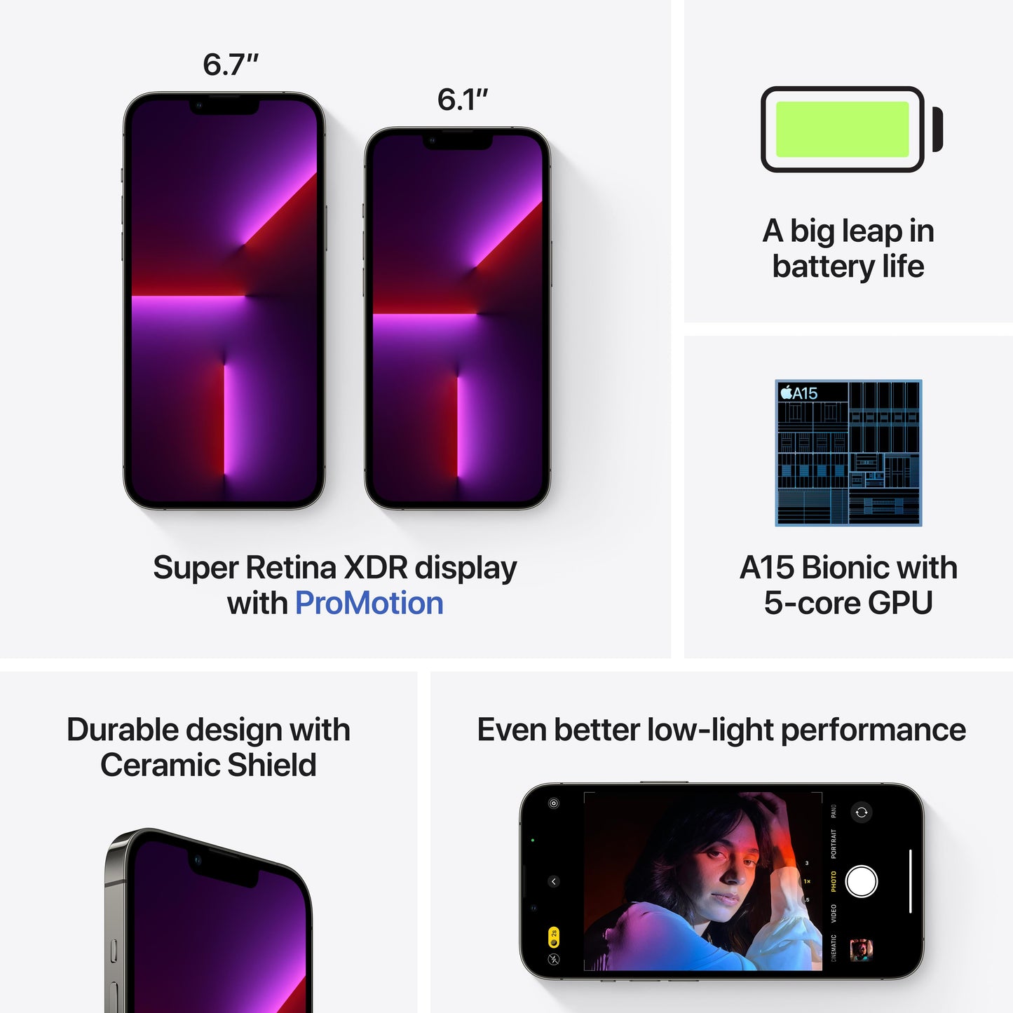 iPhone 13 Pro Max 256 GB Grafito